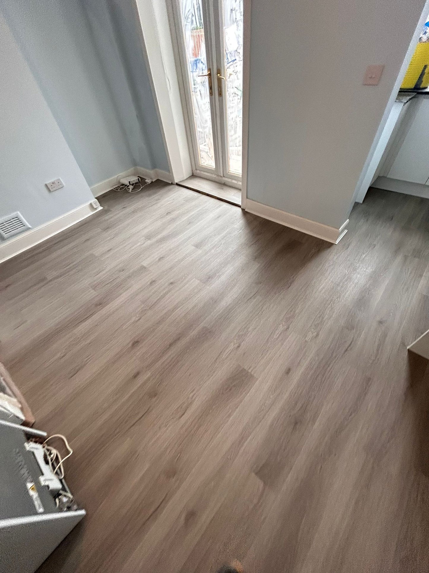 Grey oak 5.5mm Herringbone Waterproof Click Vinyl