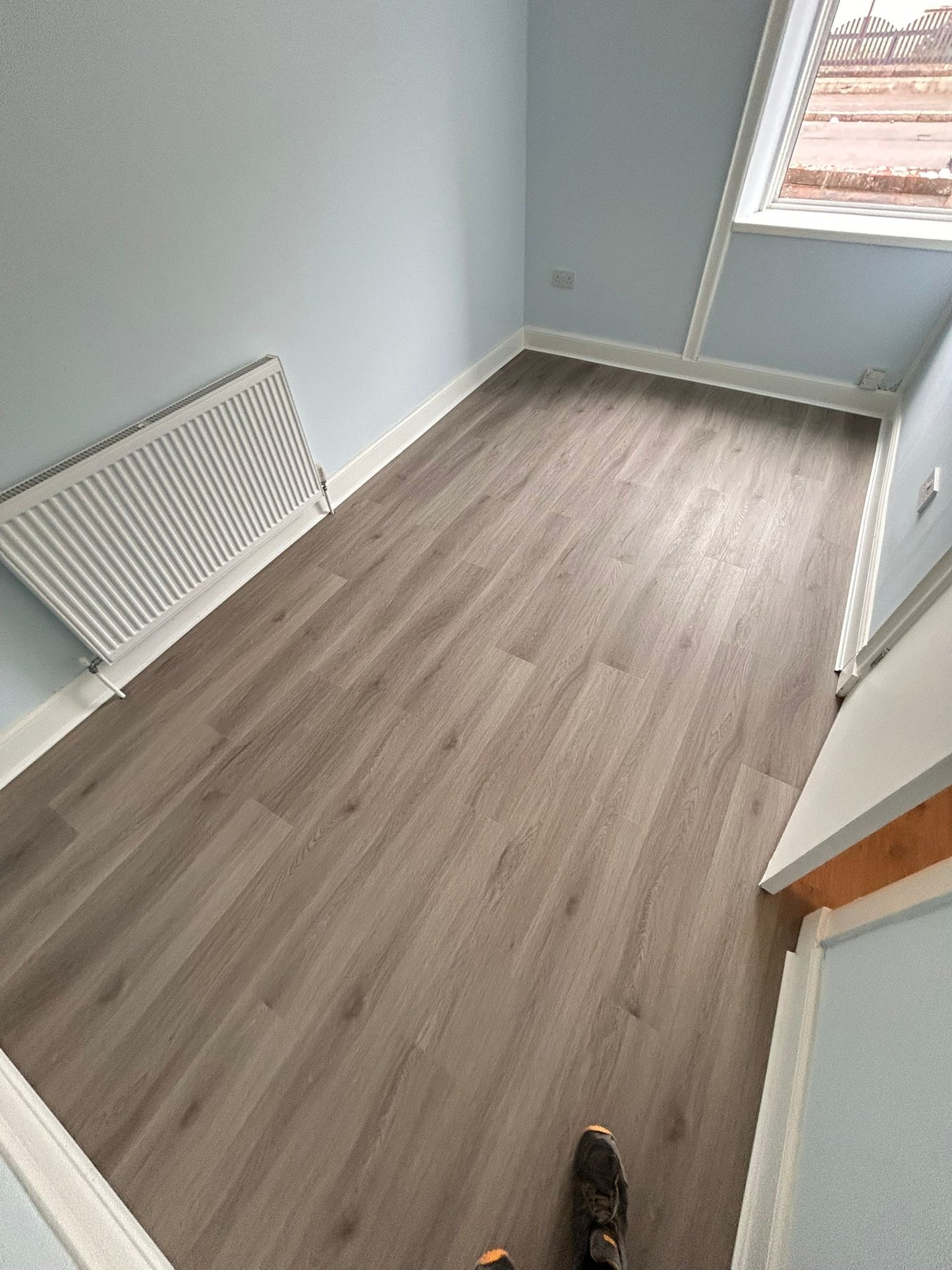 Grey oak 5.5mm Herringbone Waterproof Click Vinyl