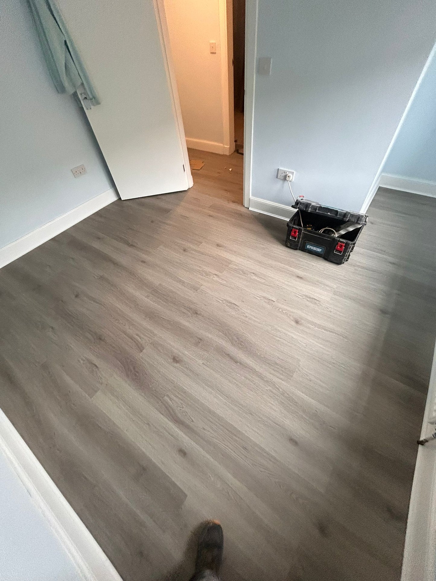 Grey oak 5.5mm Herringbone Waterproof Click Vinyl