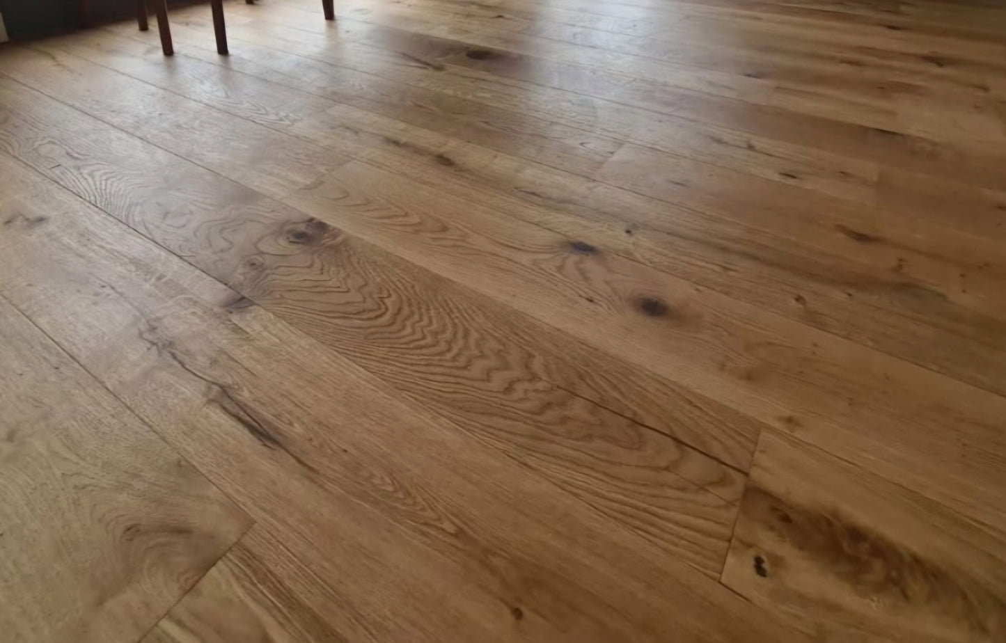 190 X 14/3mm Verona Oak Natural UV Brushed & Oiled Straight Engineered