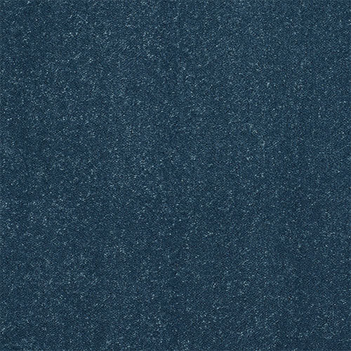 Super soft twist carpet in Dock Blue