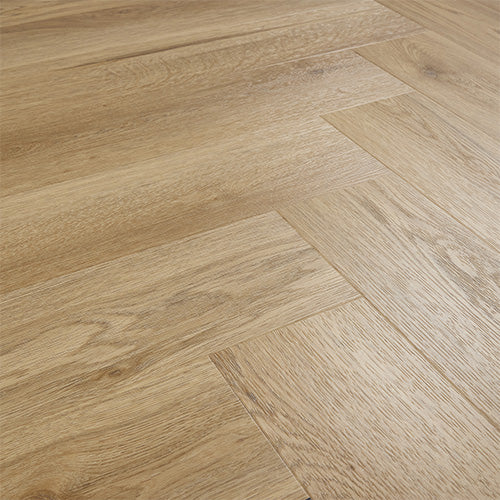 Weathered Oak 5.5mm Herringbone Waterproof Click Vinyl