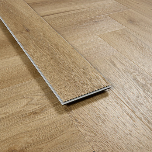 Weathered Oak 5.5mm Herringbone Waterproof Click Vinyl