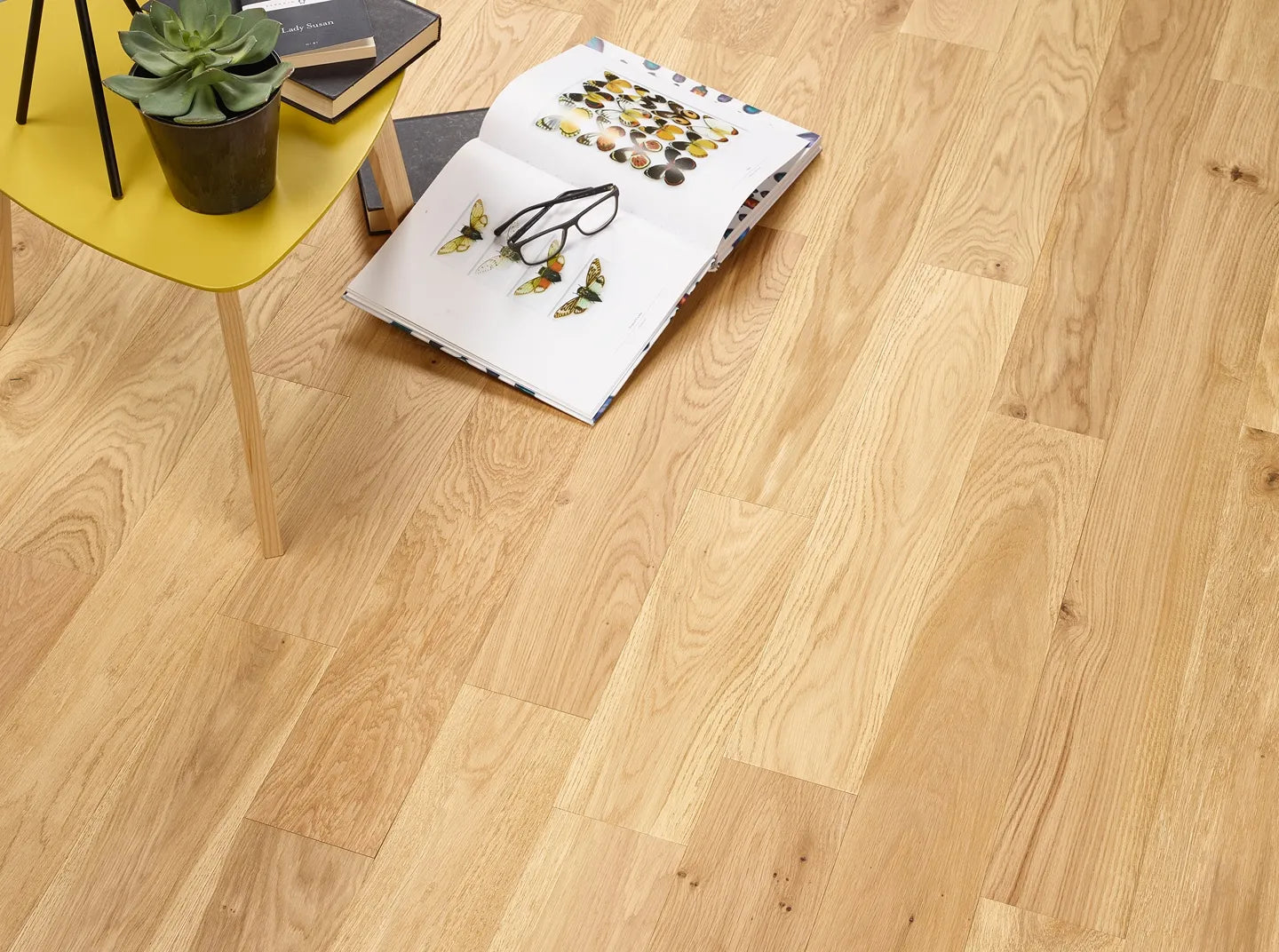 Natural Brushed & Oiled 14/3 x 125mm Loire Blonde Straight Engineered