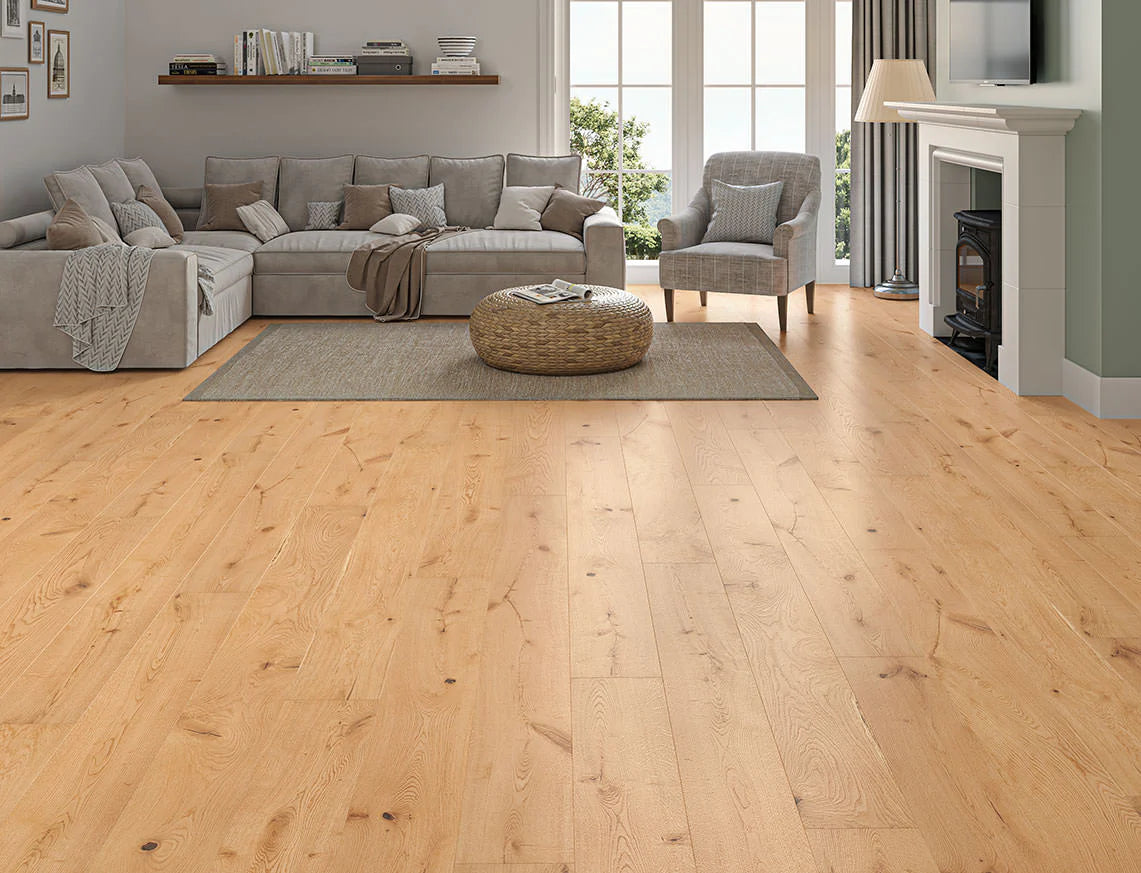 190 X 14/3mm Lucent Oak Straight Engineered