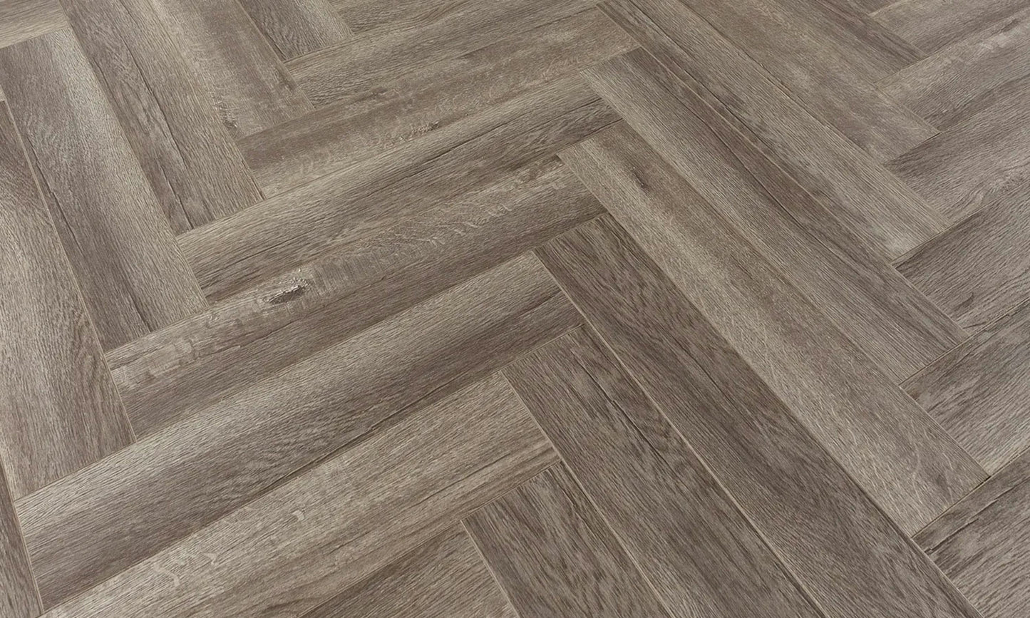 Elysian Oak 12mm Herringbone Laminate