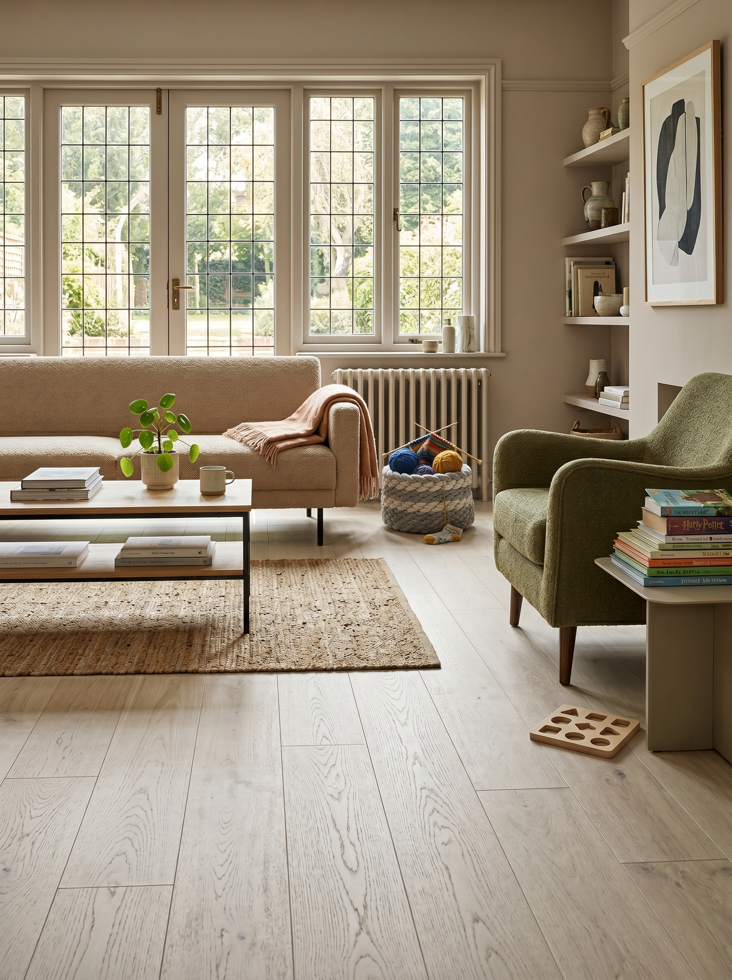 Wheat Premium 12mm Straight Laminate