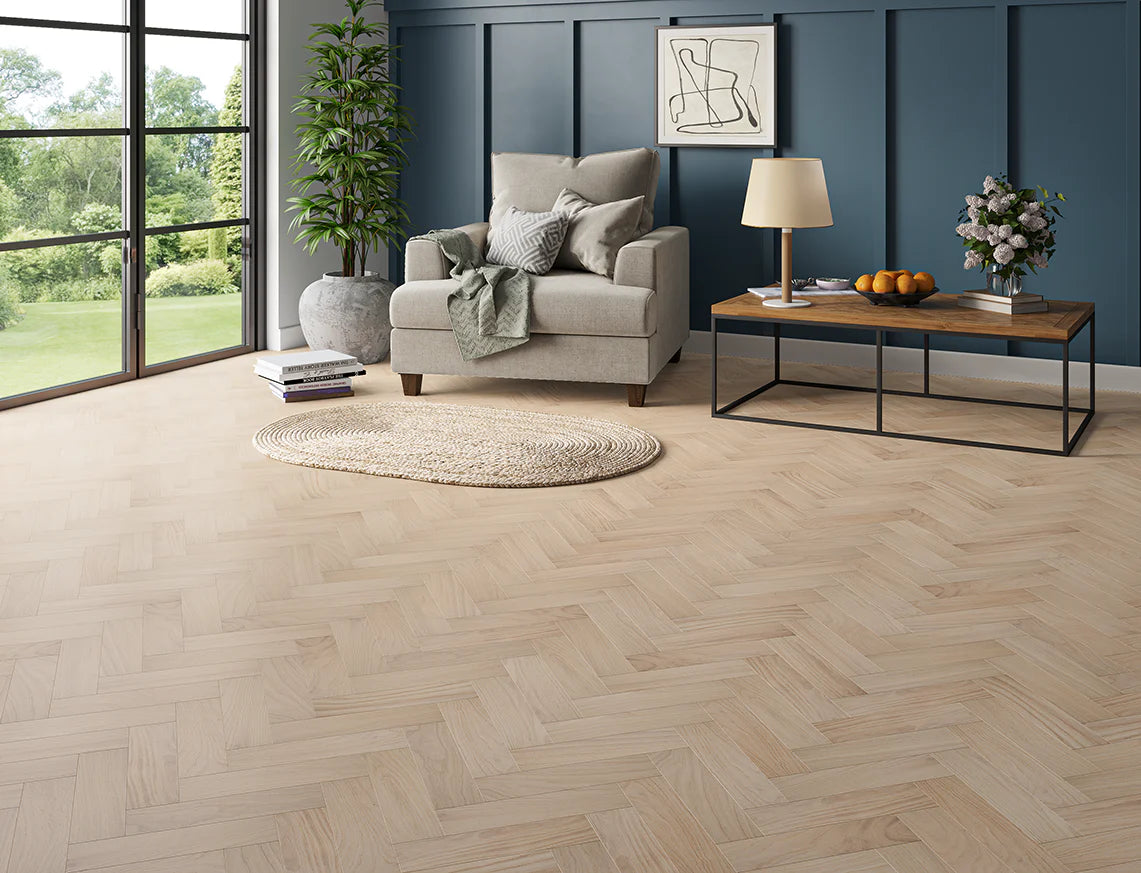 10/3 x 80mm Elysian Oak Herringbone Engineered