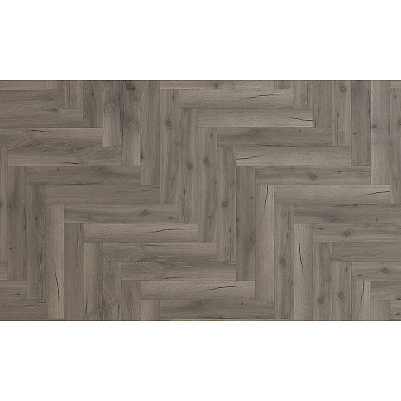 Dark Grey Oak 8mm Herringbone Laminate