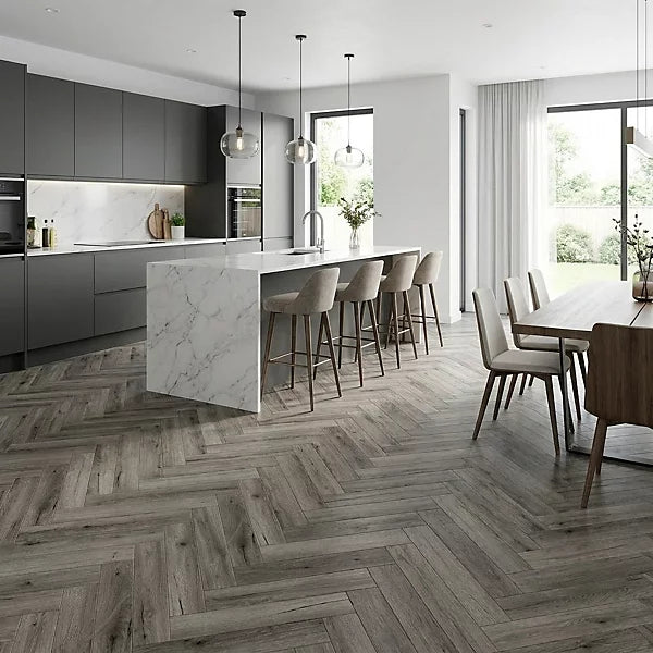 Century Oak 12mm Herringbone Laminate