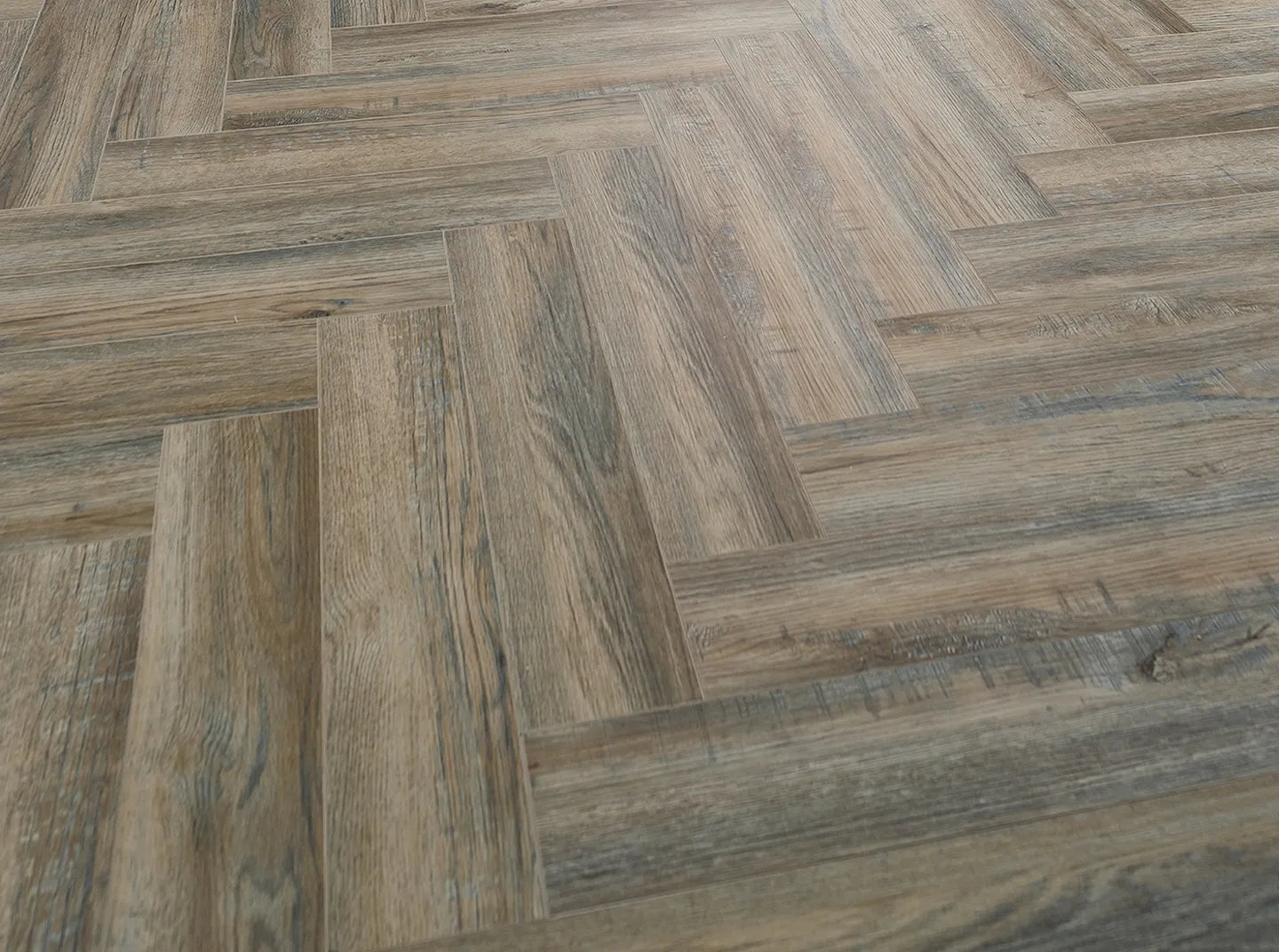 Tawny Oak 5.0mm Herringbone Waterproof Click Vinyl