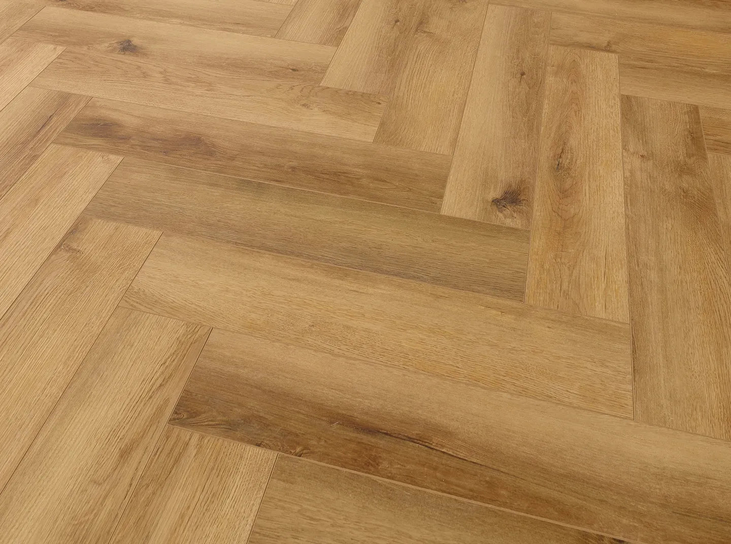 Golden Rye 5.0mm Herringbone Waterproof Click Vinyl