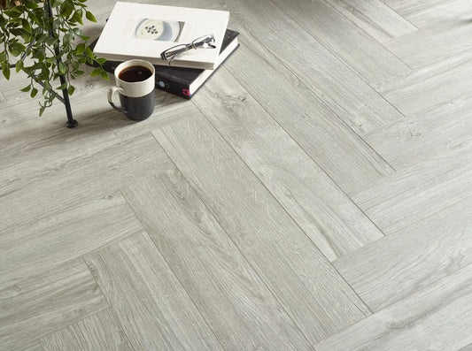 Moonstone 5.0mm Herringbone Waterproof Click Vinyl
