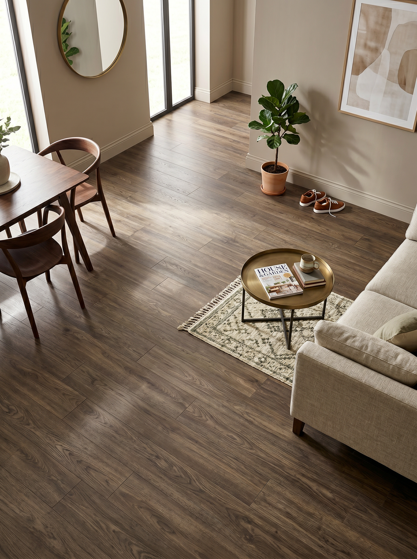 Dove Premium 12mm Straight Laminate