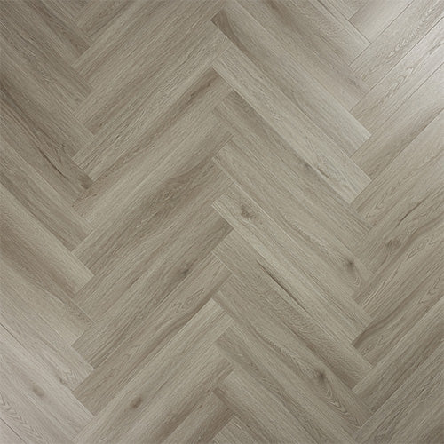 Grey oak 5.5mm Herringbone Waterproof Click Vinyl