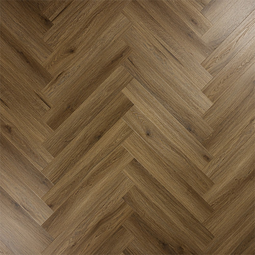 Walnut 5.5mm Herringbone Waterproof Click Vinyl
