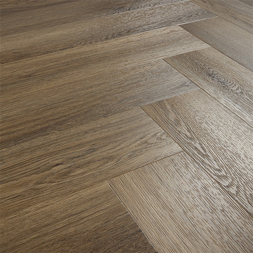 Walnut 5.5mm Herringbone Waterproof Click Vinyl