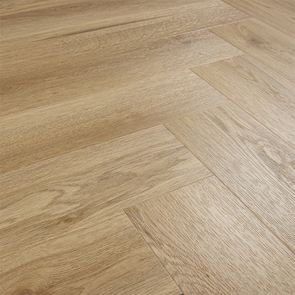 Weathered Oak 5.5mm Herringbone Waterproof Click Vinyl