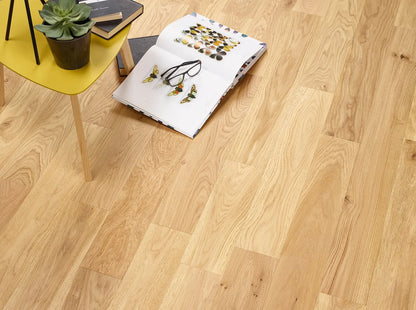Natural Brushed & Oiled 14/3 x 125mm Loire Blonde Straight Engineered