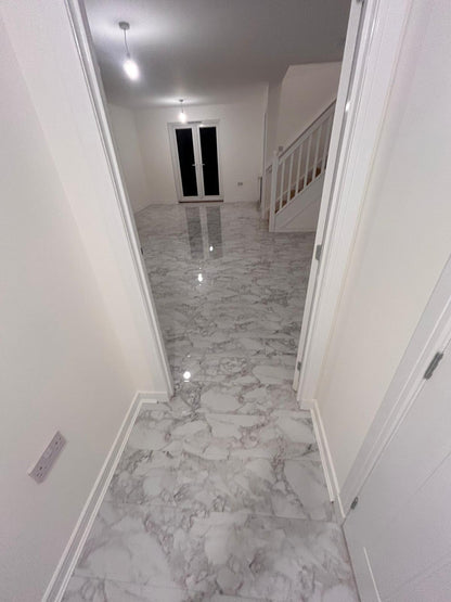 Evolve Marble Ultra Gloss 8mm Waterproof Straight Laminate