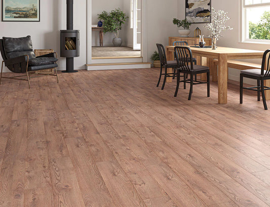 Warm Chestnut 8mm Straight Laminate