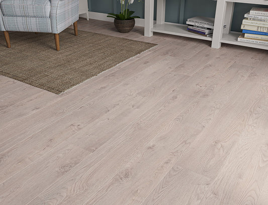 Cool Beige Oak 8mm Straight Laminate