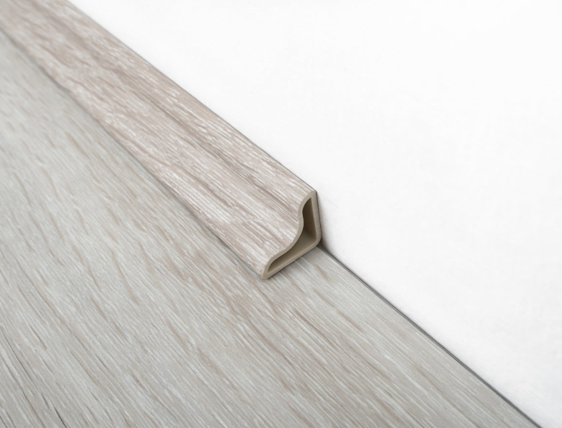 Pale Oak waterproof SPC beading