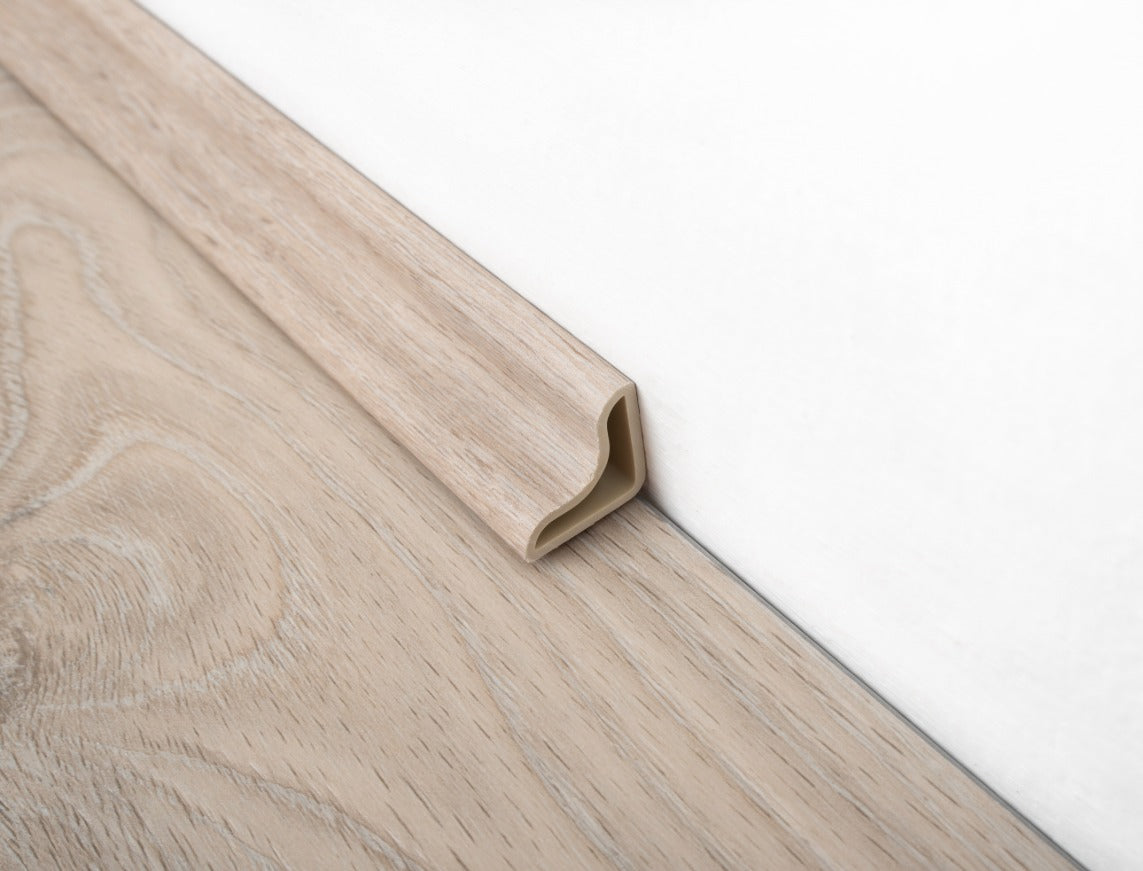 Whitewashed Pine waterproof SPC beading
