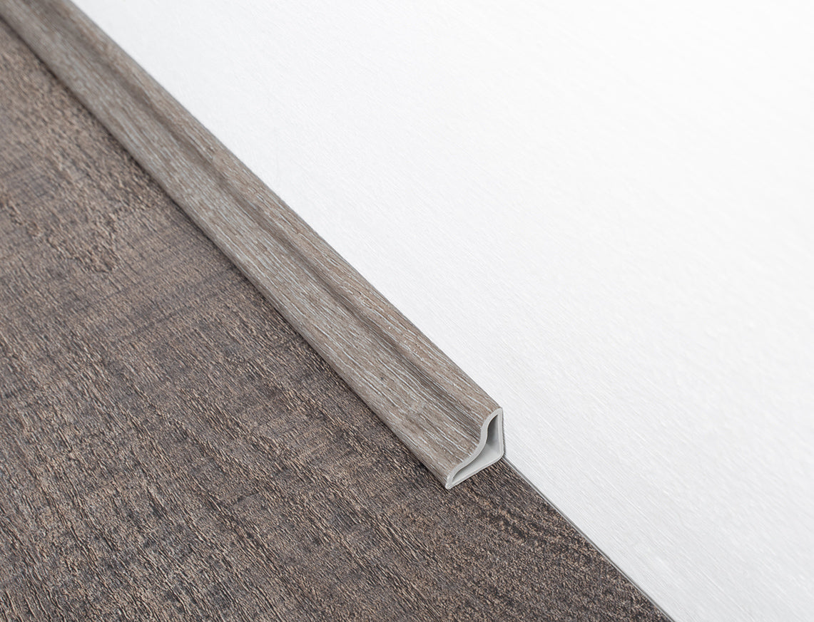 Driftwood Taupe waterproof SPC beading