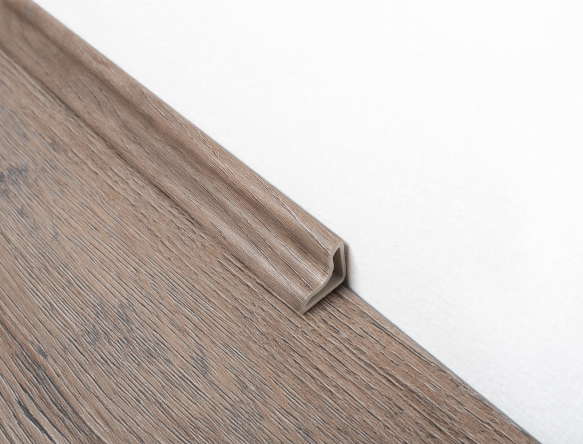 Mocha Oak waterproof SPC beading