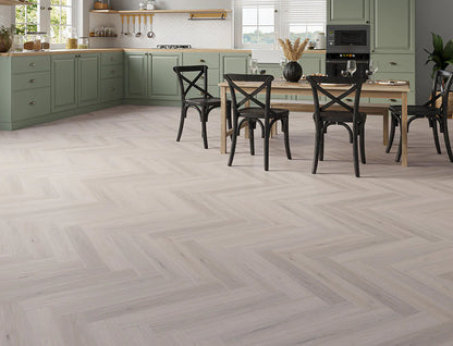 Bellagio Herringbone 5.5mm Herringbone Waterproof Click Vinyl