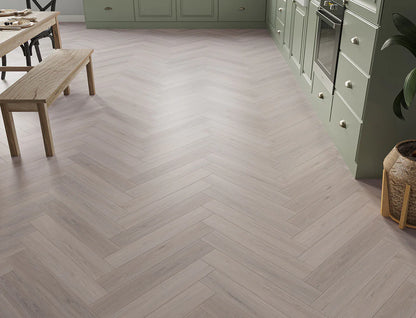 Bellagio Herringbone 5.5mm Herringbone Waterproof Click Vinyl