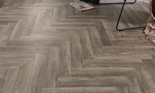 Elysian Oak 12mm Herringbone Laminate