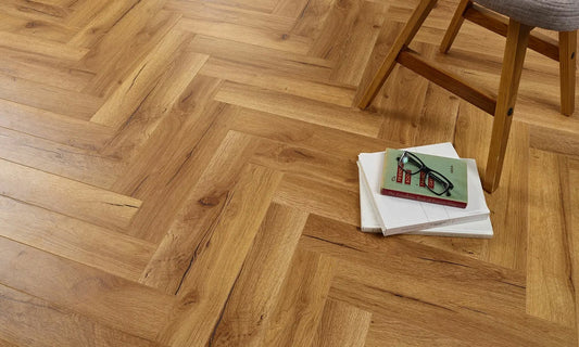 Summit Oak 12mm Herringbone Laminate