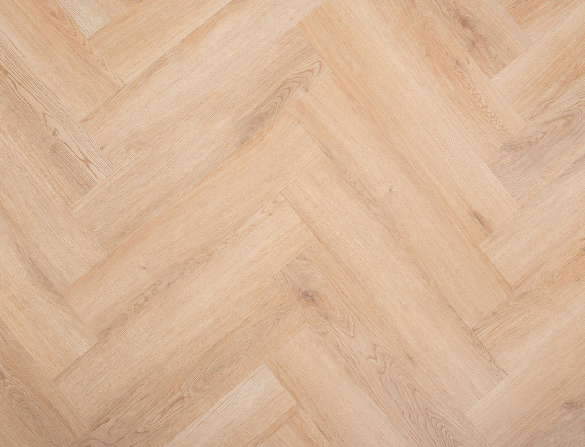 Regent Oak 5mm Unilin Herringbone Waterproof Click Vinyl