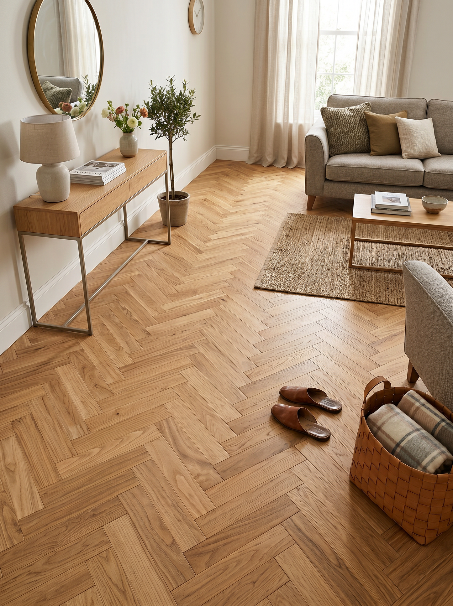 Murano Oak Herringbone Engineered 10/3mm