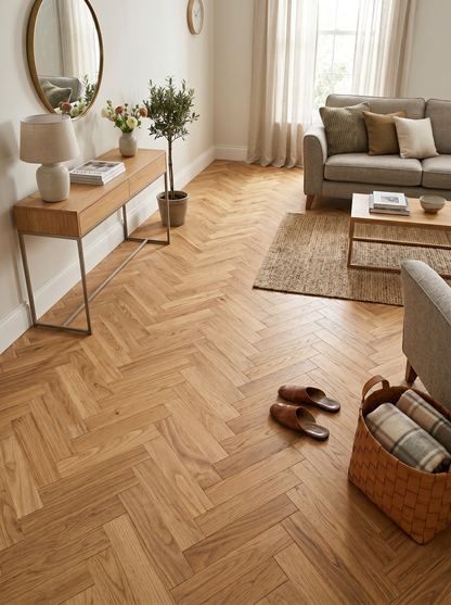 Murano Oak Herringbone Engineered 10/3mm