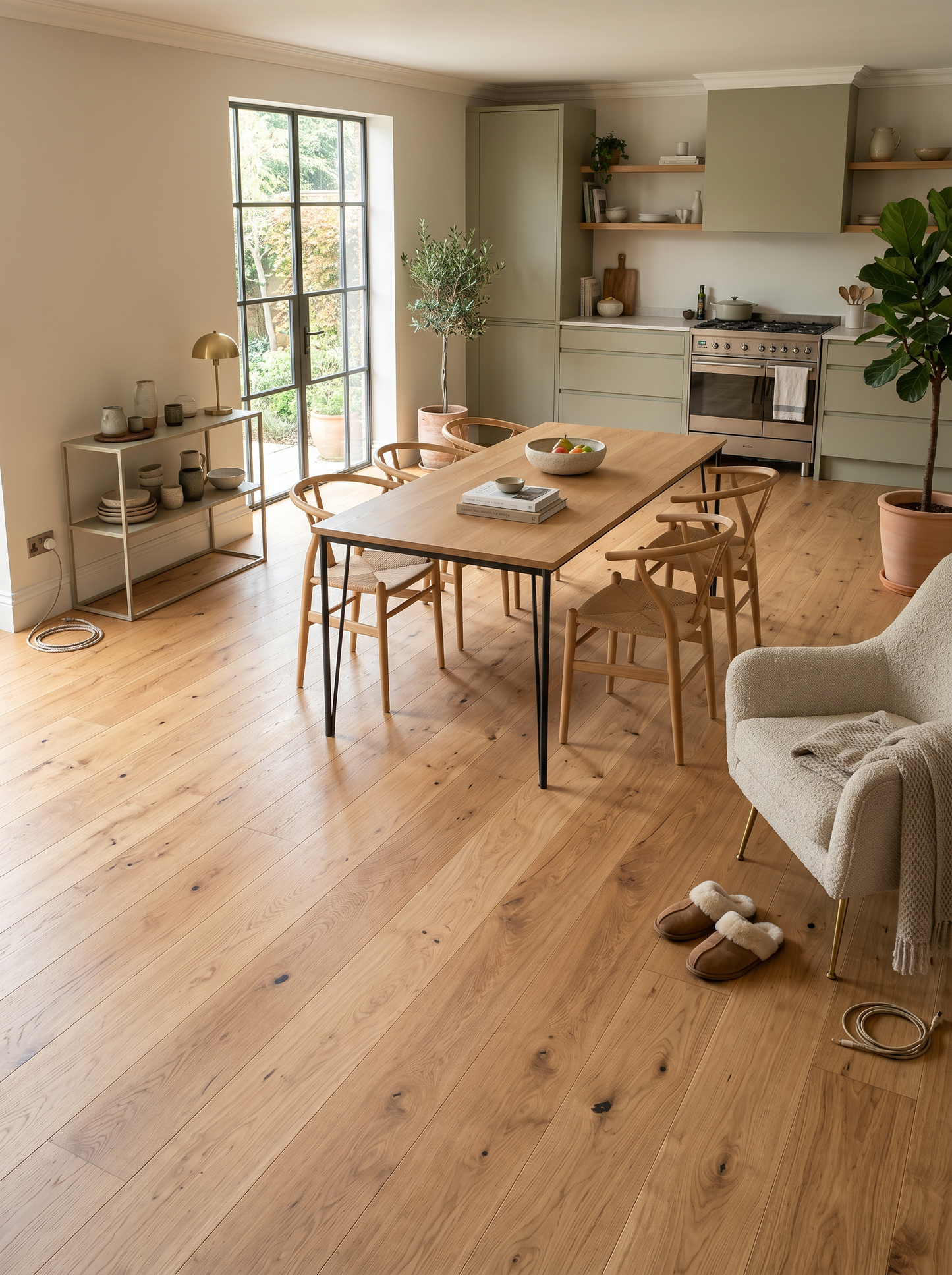 Cosenza Oak Straight Engineered 20/6mm 190mm