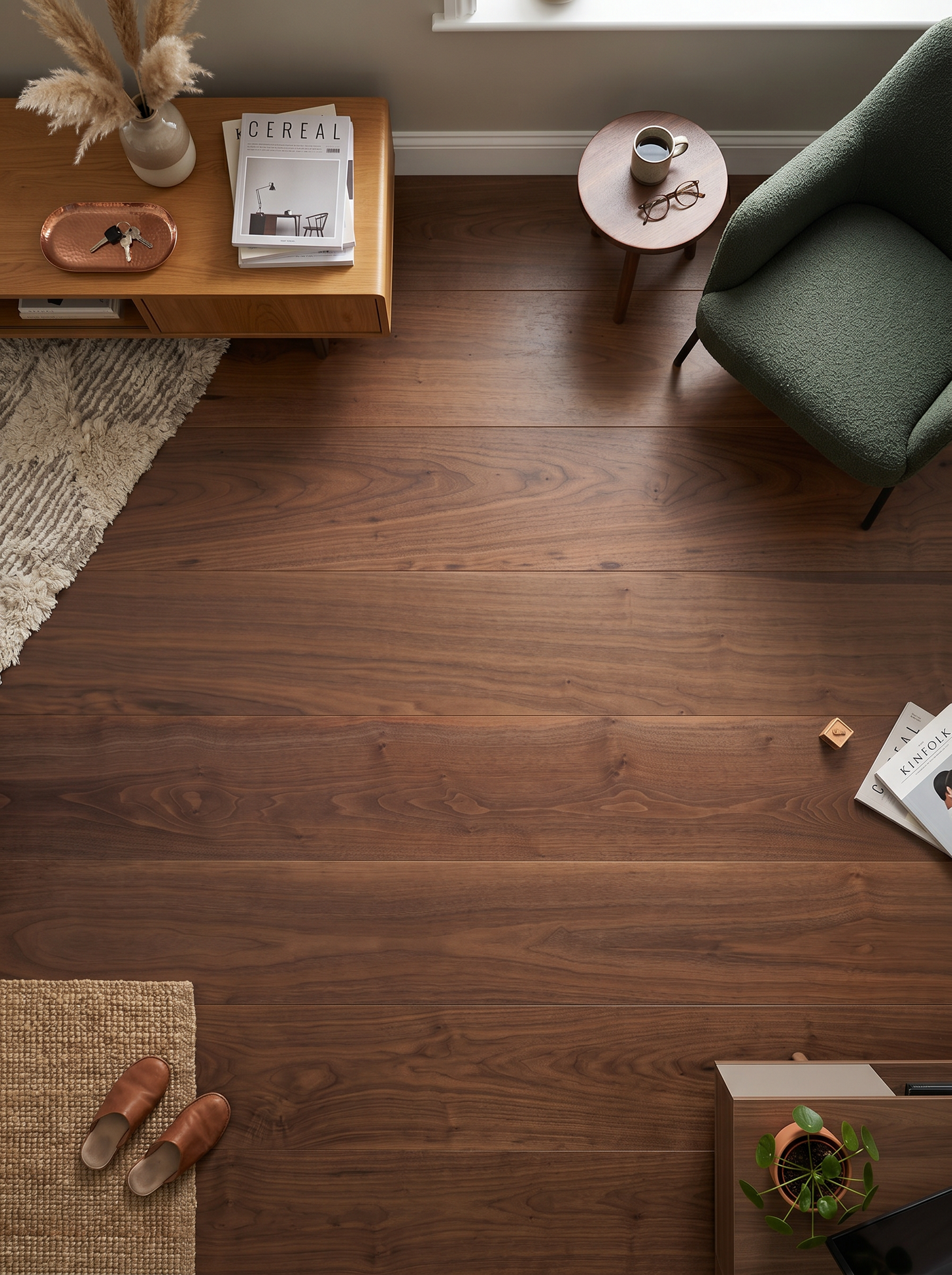 Cortina Walnut Straight Engineered 14/3mm 190mm
