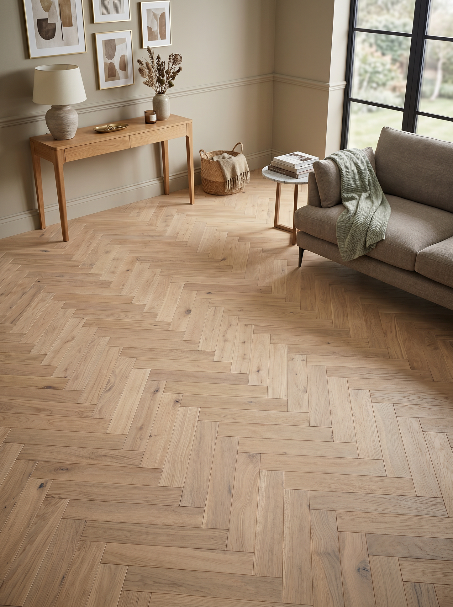 Fenice Oak Herringbone Engineered 20/5mm