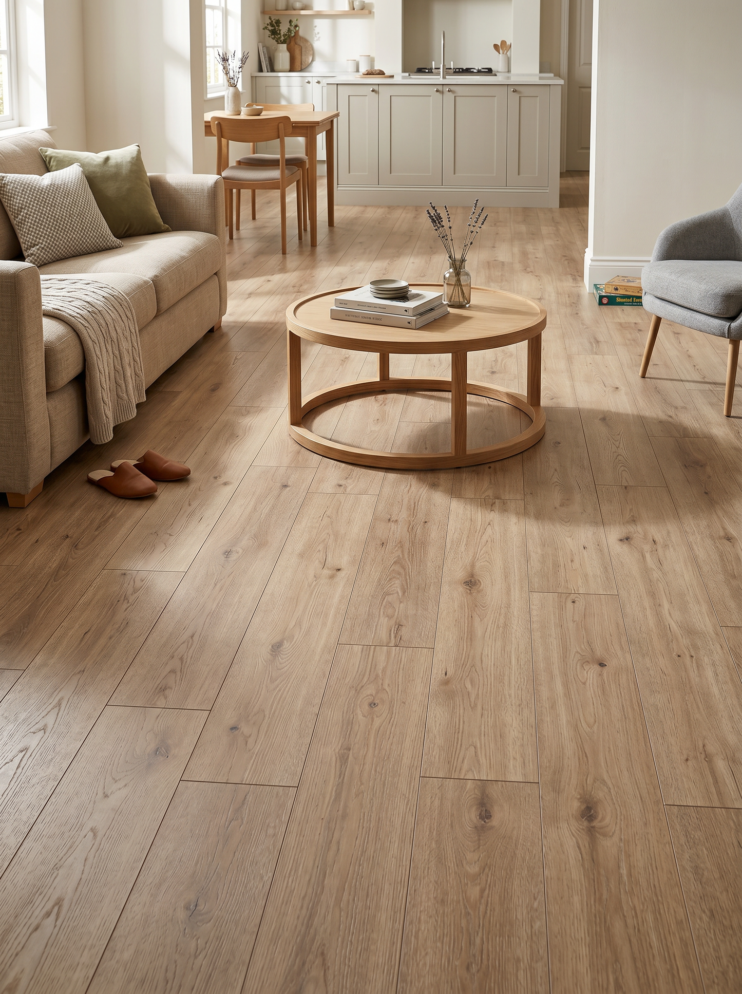 Autumn Oak 8mm Straight Plank Laminate