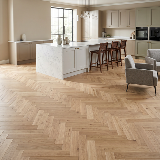 Alpine Herringbone Engineered Wood