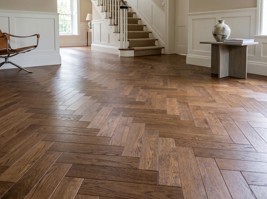 Bella Oak Herringbone Engineered Wood