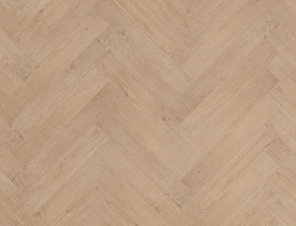 Pecan 8mm Herringbone Laminate Flooring