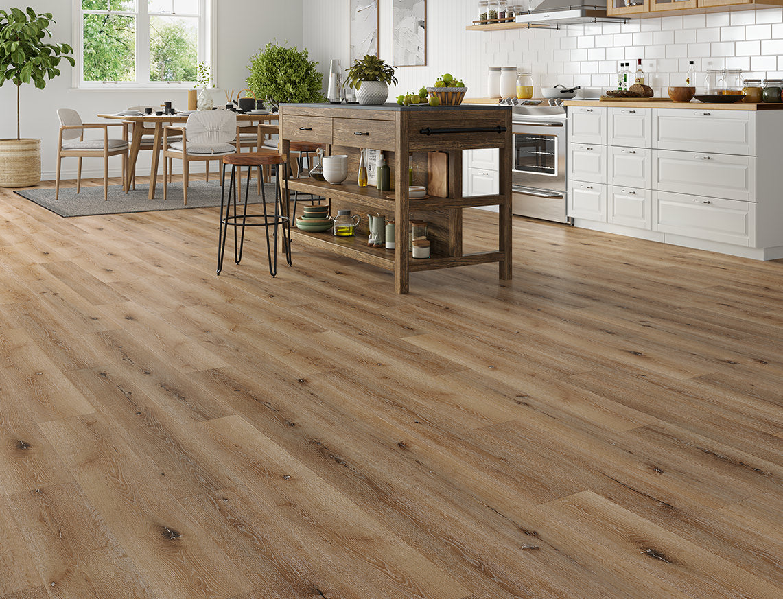 Butter Scotch Oak 5mm Unilin Straight Waterproof Click Vinyl