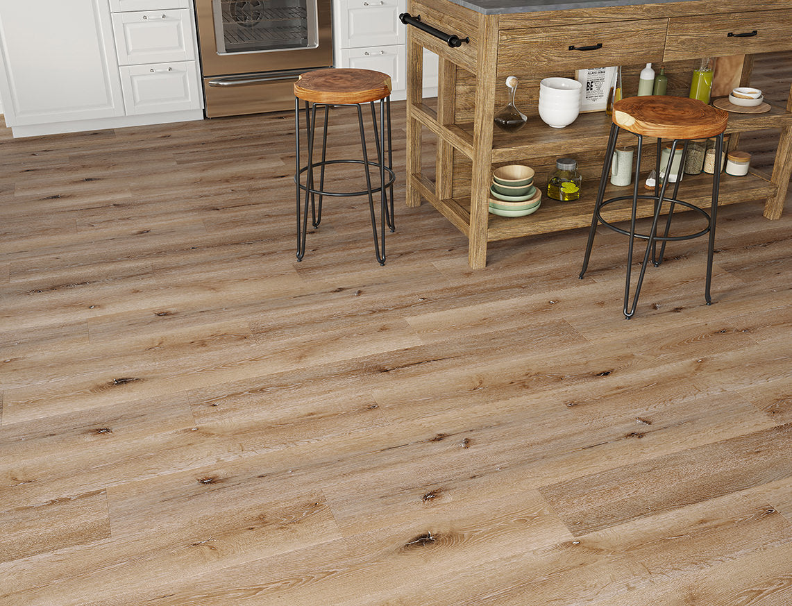 Butter Scotch Oak 5mm Unilin Straight Waterproof Click Vinyl