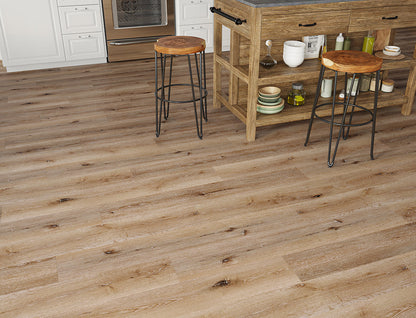 Butter Scotch Oak 5mm Unilin Straight Waterproof Click Vinyl