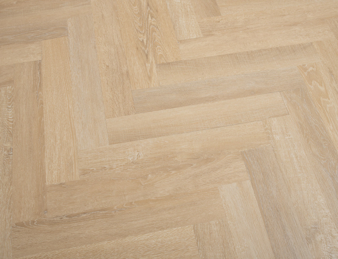 Spring Clean 2.5mm Herringbone Glue Down LVT