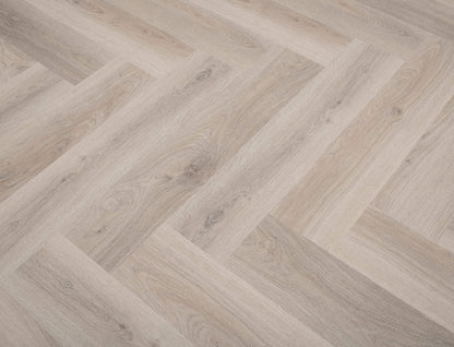 Winter Glow 3mm Herringbone Glue Down LVT
