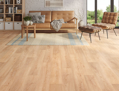 Willow Mist Oak 5mm Unilin Straight Waterproof Click Vinyl